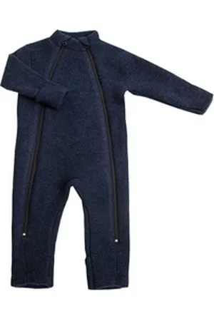 Joha Schneeoverall Wagenazug Wollfleece Merinowolle beige 86/92