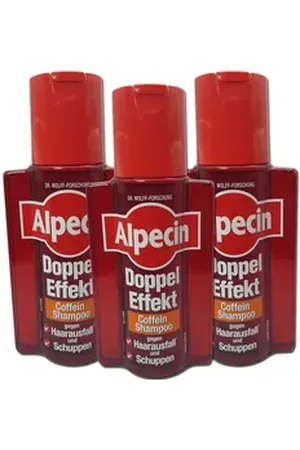 A.P.C. Haarshampoo Doppel Effekt Coffein Shampoo, 3 x 200ml, 3-tlg.