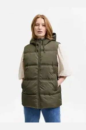 SELECTED FEMME Steppweste Warme Puffer Stepp Weste Wattierte Übergangsjacke SLFALINA SLFALINA PUFFER VEST B 40