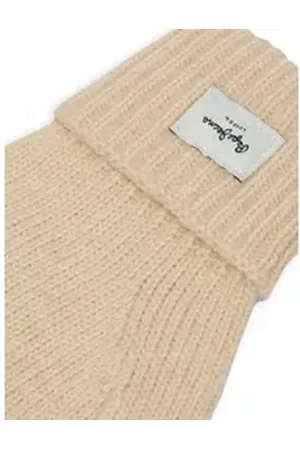 Pepe Jeans Lederhandschuhe Damenhandschuhe PL080149 Écru bunt