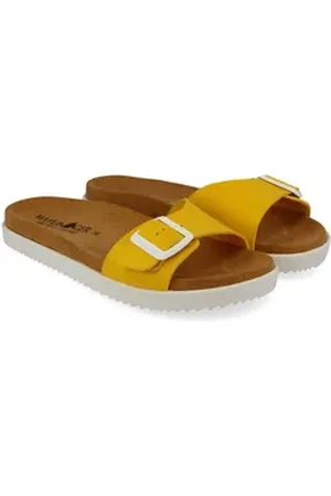 Haflinger Hausschuh gelb 41 EU