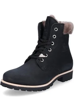 Panama Jack Damen Schnürstiefelette schwarz Stiefelette schwarz 38 EU