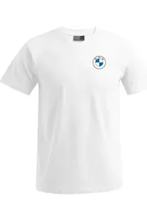 BMW Print-Shirt T-Shirt Herren Shirt Männer Weiß S