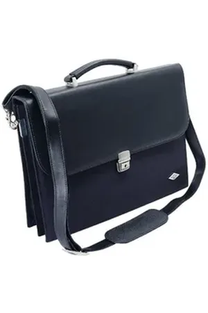 WeDoWood Aktentasche Damen-Aktentasche Elegance schwarz. schwarz