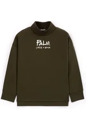 Gulliver Rollkragenpullover mit Schriftprints grün 134