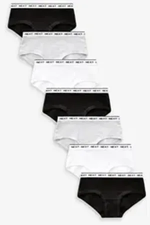 Next Hipster Hüftslips im 7er-Pack (7-St) schwarz 98-104 (3-4 J.)
