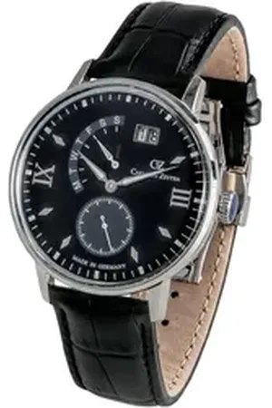 CARL VON ZEYTEN Quarzuhr CVZ0059BK Glatt Herrenuhr 45mm 5ATM CVZ0059BK Glatt Herrenuhr 45mm 5ATM