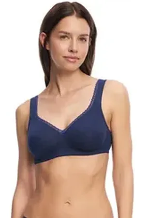Penti Susa Soft-BH BH ohne Bügel Organic Cotton (Stück, 1-tlg) - blau 90