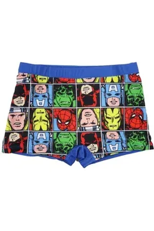 Marvel Badehose Avengers Classic Kinder Jungen Schwimmhose Gr. 104 bis 134 bunt 104/110