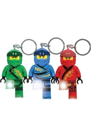 LEGO Wear Joy Toy Schlüsselanhänger Ninjago Legacy Schlüsselanhänger Kai Lloyd Jay