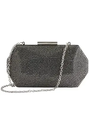 Next Clutch Rechteckige Clutch (1-tlg) silberfarben