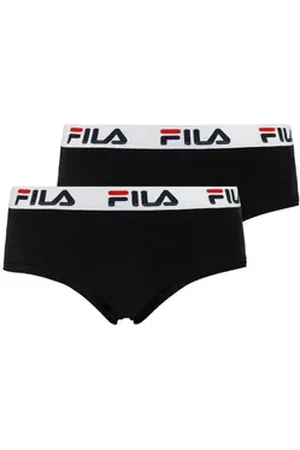 Fila Hüftpanty Women Culotte (2-St., 2er) mit breitem Webgummibund schwarz XL