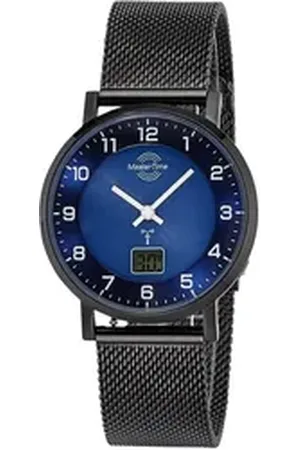 Master Time Funkuhr Advanced MTLS-10742-32M, Armbanduhr, Quarzuhr, Damenuhr, Datum schwarz