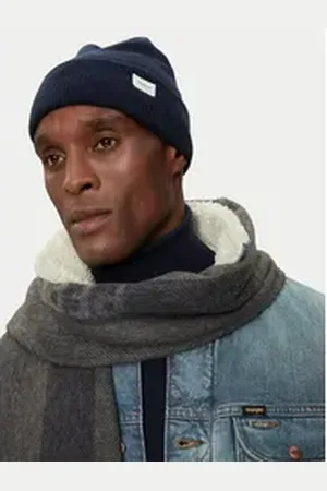 Pepe Jeans Strickmütze Mütze PL040360 Dunkelblau blau