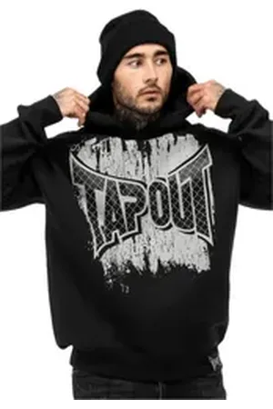 Tapout Hoodie Herren Kapuzenpullover Oversize CF Hood bunt L
