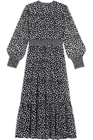 Bash Midikleid Kleid BIANCA aus Viskose schwarz 34