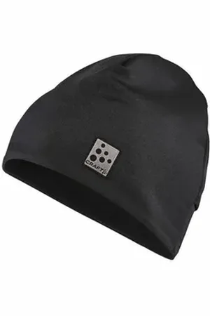 Craft Strickmütze Microfleece Ponytail Hat black