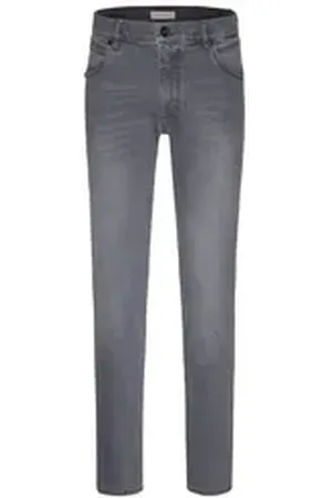 Bugatti Regular-fit-Jeans HERREN JEANS silberfarben 35 34