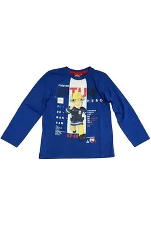 Feuerwehrmann SAM Langarmshirt blau 122