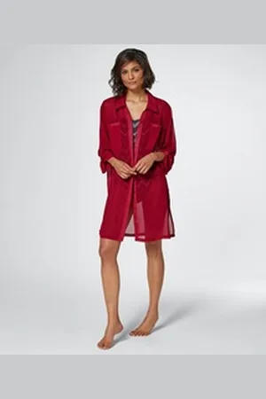 FEEL GOOD Witt Strandkleid Strandbluse rot 36/38