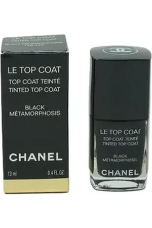 CHANEL Nagellack Le Top Coat 13ml Black Métamorphosis