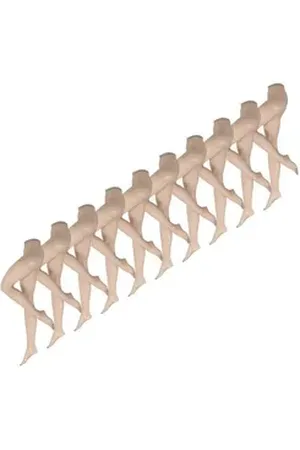 Nur Die Feinstrumpfhose Supersitz Große Größen 20 DEN (10 St) nylon transparent Fein-strumpfhose grau 50-52