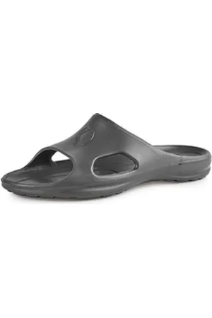 Ladeheid Damen leichte EVA Badelatschen Gartenschuhe Badepantolette KL039D Clog grau 39 EU