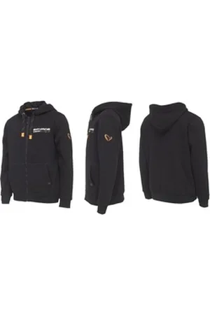 Savage Kapuzenpullover Urban Zip Hoodie Black Pullover Hoody Kapuzenpullover Warm, Elegant und angenehm zu tragen S