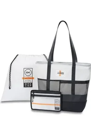 Dakine Shopper Wrkshp Structure Tote 18 Liter, Logo weiß