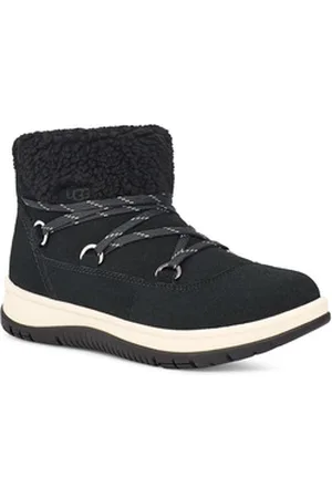 UGG UGG LAKESIDER HERITAGE LACE Winterboots mit Zierschnürung schwarz 38 EU