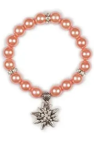 Alpenflüstern Armband Armband Damen - FIONA - creme, rosa rosa
