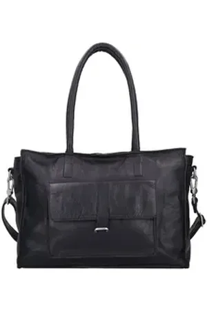 Cowboysbag Schultertasche, Leder schwarz