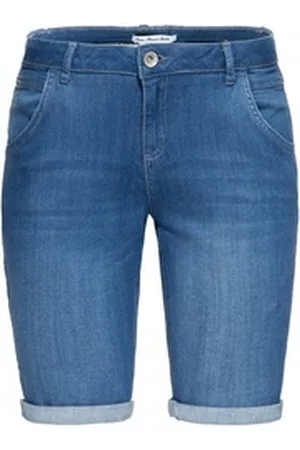 ATT Jeansshorts Lola mit kleinem Umschlag am Saum 34