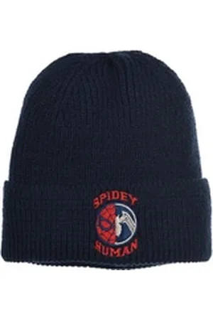 SPIDERMAN Beanie Kinder Jungen Strickmützte Winter-Mütze blau 52