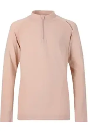 Endurance Langarmshirt Halen Jr. (1-tlg) aus atmungsaktivem 4-Wege-Funktionsstretch rosa 128/140