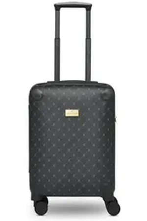Lazarotti Handgepäck-Trolley Palermo, 4 Rollen, Polypropylen, PVC schwarz