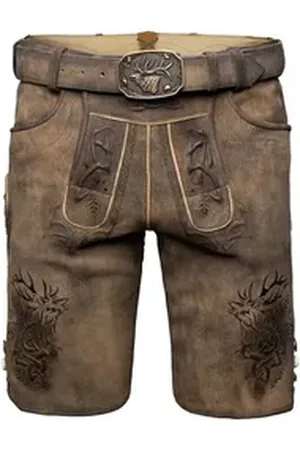 SPIETH & WENSKY Trachtenlederhose Nercel Herren braun 56