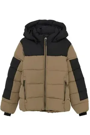 Color Kids Steppjacke COJacket - Quilt gemütliche Steppjacke braun 140