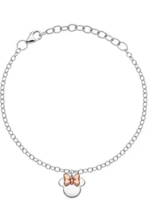 Disney Armband Kinder Armband Minnie Mouse © mit rosegoldener Schleife