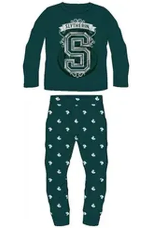 Harry Potter Pyjama Pyjama für Jungen "Slytherin", Grün, Größen 134-164 (Set, 2 tlg) grün 146/152