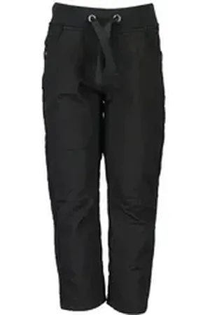 Blue Seven Thermohose Mädchen Thermohose Schlupfhose Hose gefüttert Fleecefutter (1-tlg) schwarz 92