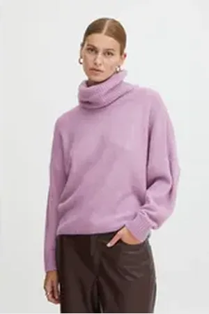 Ichi Rollkragenpullover IHKAMARA RN 20112753 lila L
