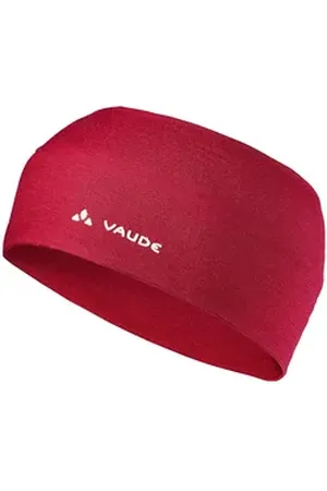 Vaude Stirnband Cassons Merino Headband (Ein Stück) Stirnband aus Merinowolle rot