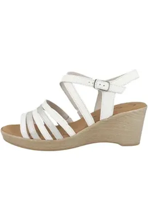 Gabor 44.671 Damen Keilsandalette weiß 40,5 EU