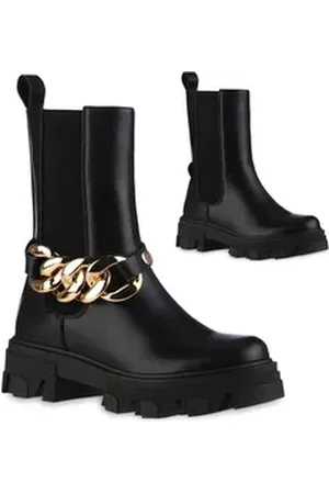VAN HILL 837846 ID 9399 Damen Stiefel Stiefel Bequeme Schuhe schwarz