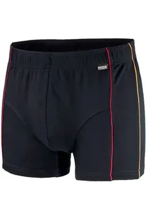 Adamo Retro Pants Schwarze Maxipant Micromodal Übergröße schwarz 9