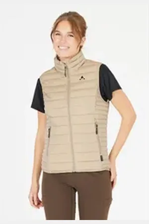 Whistler Steppweste Edge W CFT mit wärmeisolierendem und bequemem Futter beige 40