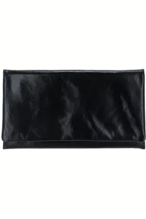 Abro+ Clutch Leather Athene blau M | 28.5 cm x 16 cm x 2.5 cm