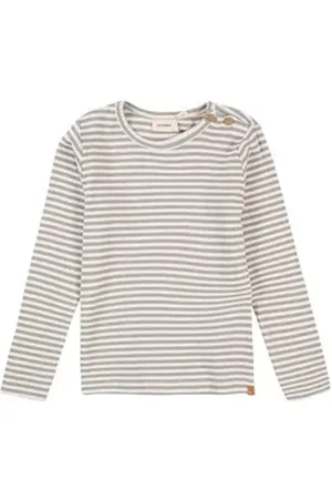 NAME IT Langarmshirt NMMGAGO (1-tlg) grau 110