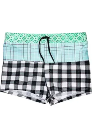 Petit Amour Badeshorts FRED Badehose Schwimmshorts Bademode Jungen Schwimmmode Design made in Hamburg in kleinen Stückzahlen gefertigt. grün|schwarz 80/86 (1- 1,5 Jahre)